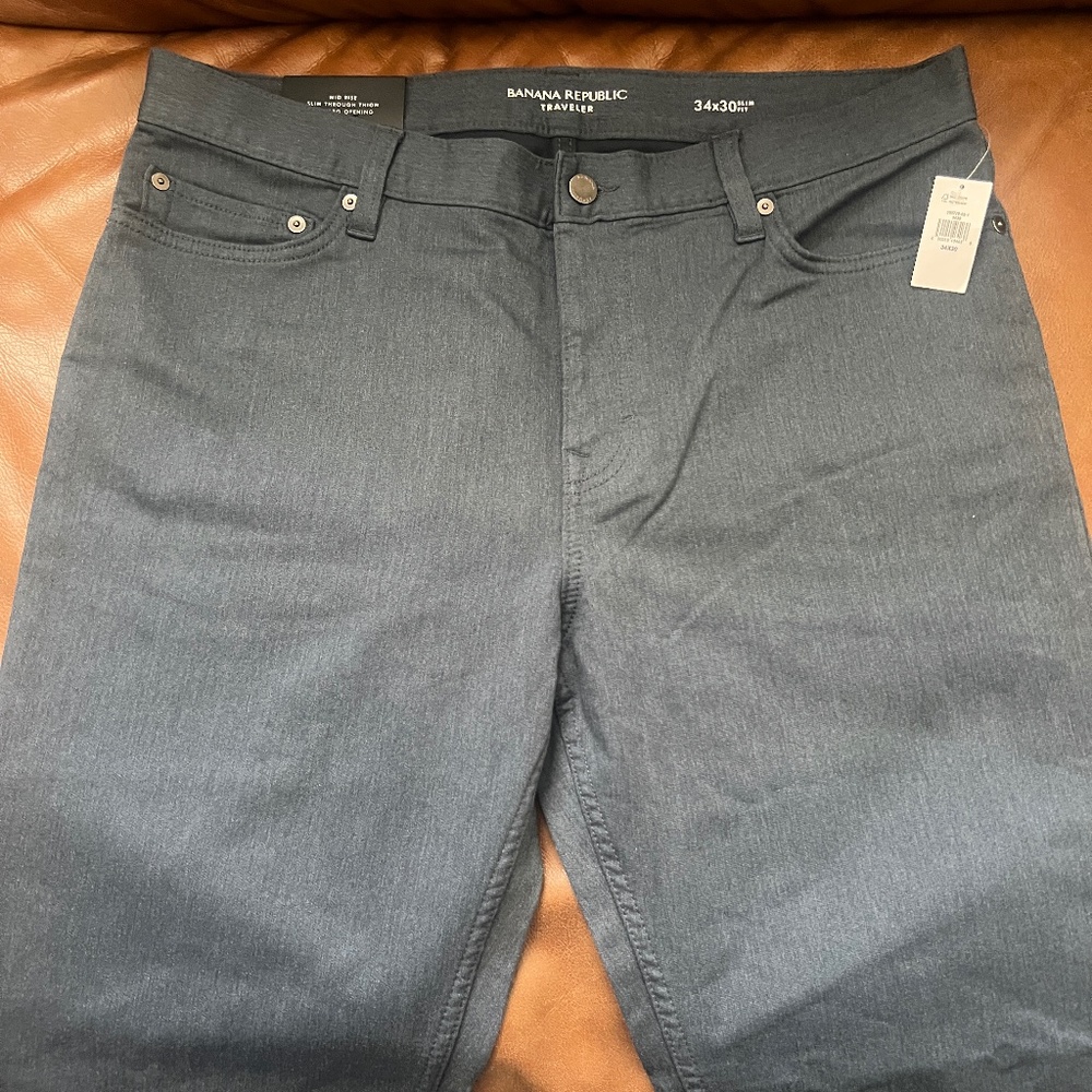 Navy Banana Republic Traveler Jean